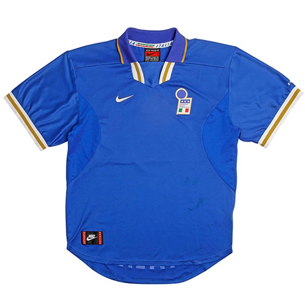 Tailandia Camiseta Italy 1ª Kit Retro 1996 Azul